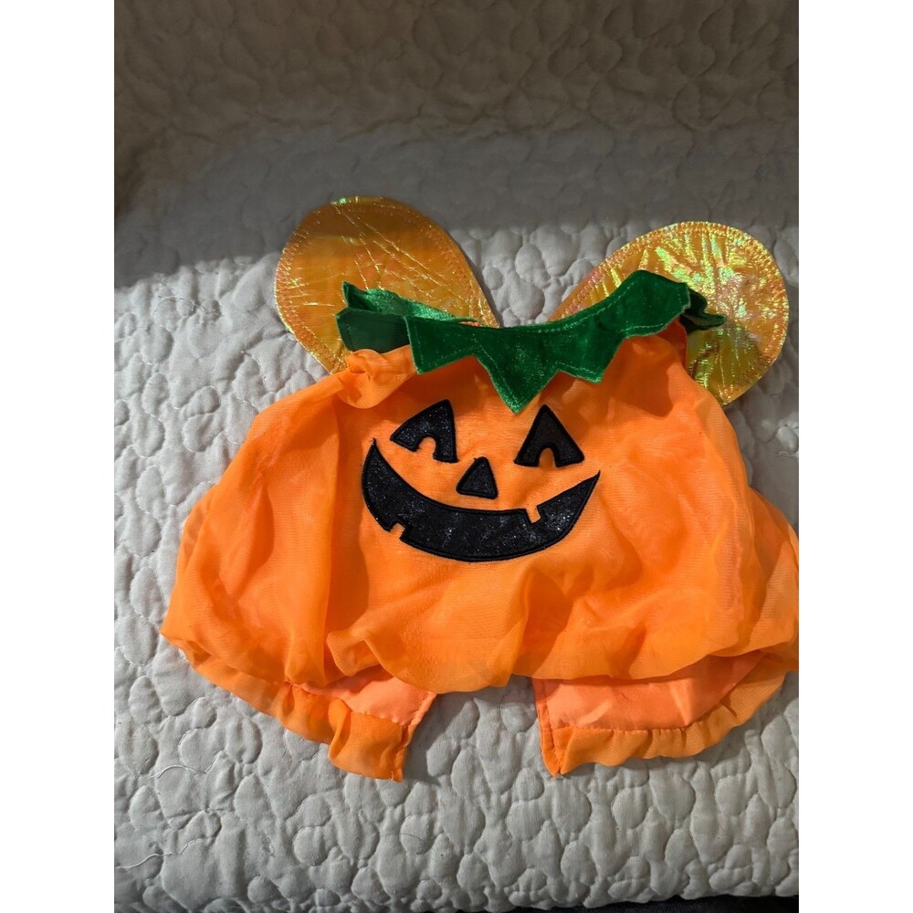 Build-A-Bear Workshop Plush Outfit Pumpkin Fairy Dress Costume BABW Bear
